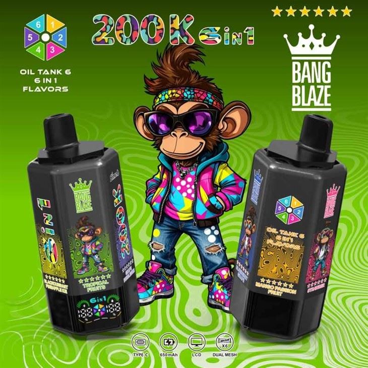 BANG BLAZE 6in1 200K manufacturers BANG BLAZE 6in1 200K manufacturers