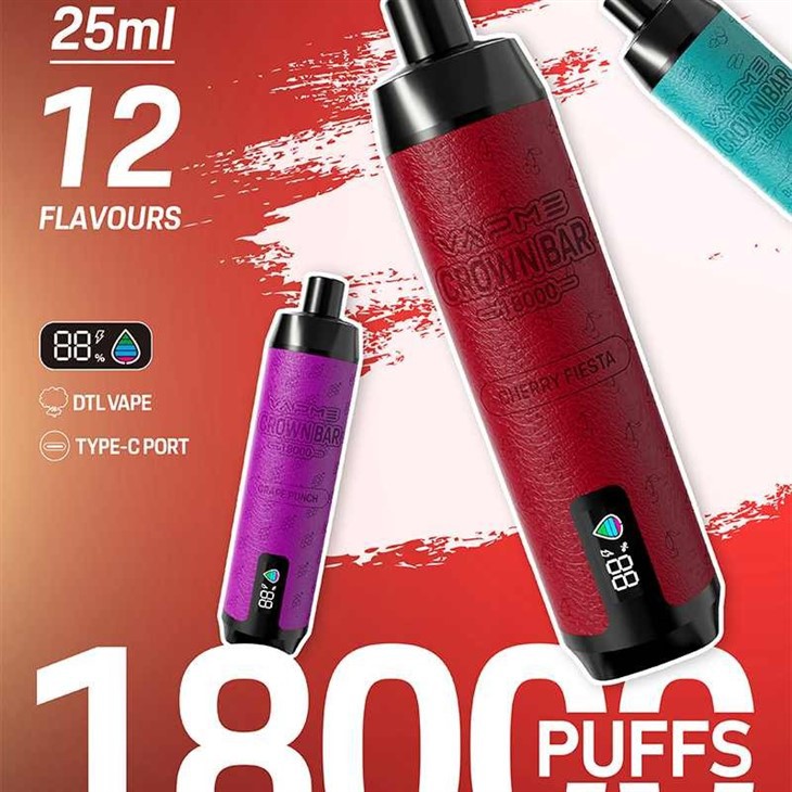 VAPME CROWN BAR 18000 puffs vapes VAPME CROWN BAR 18000 puffs vapes
