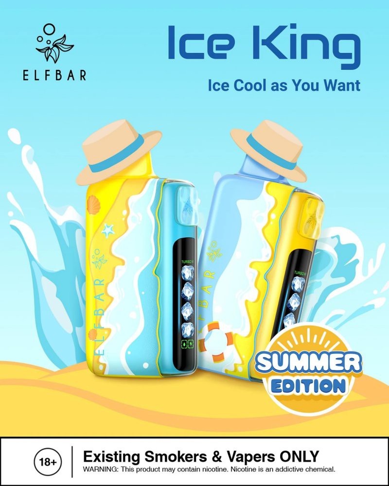 ELFBAR ICE KING SUMMER EDITION 30000 2 ELFBAR ICE KING SUMMER EDITION 30000 2